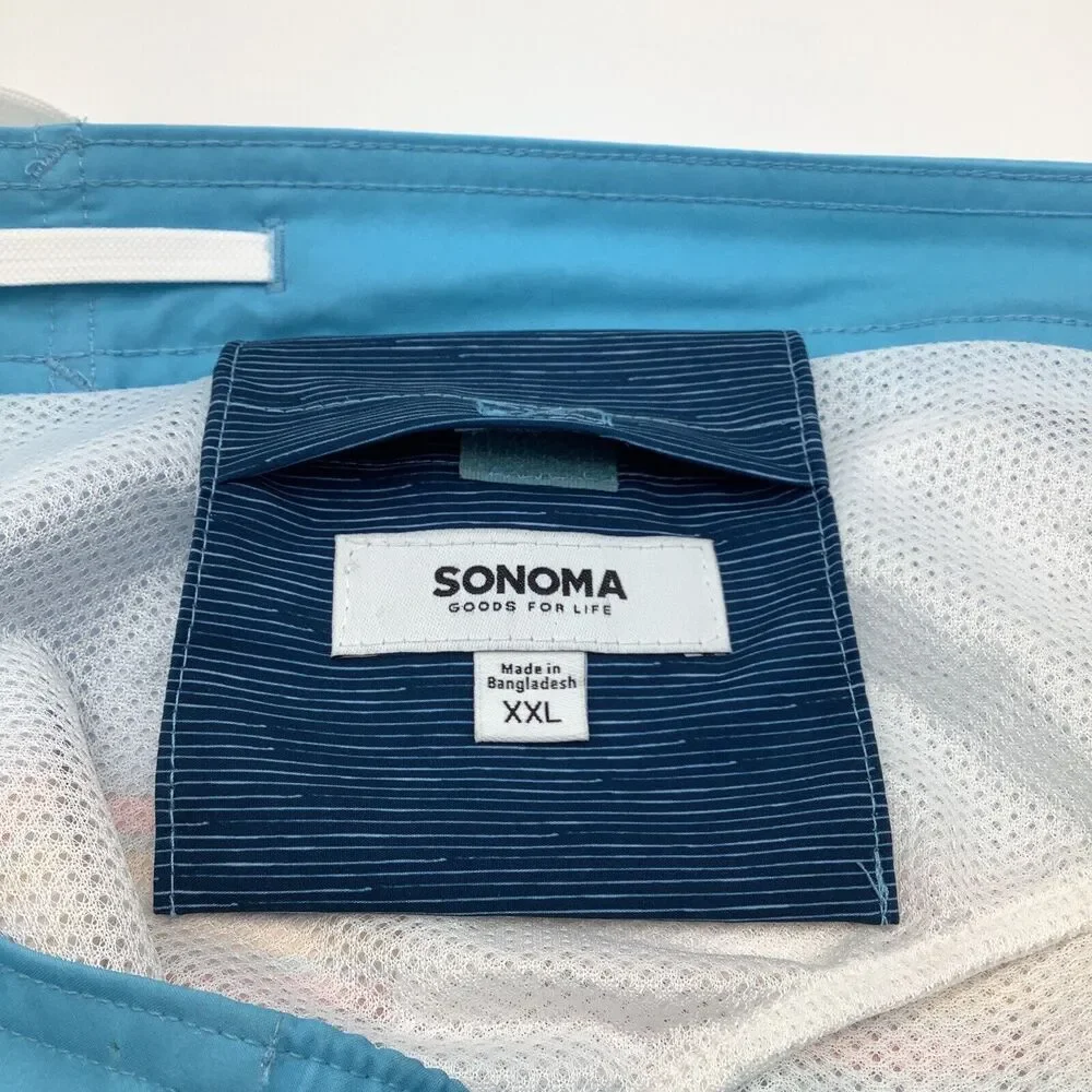 Sonoma Mens‎ Flexwear Board Shorts Size XXL NWT